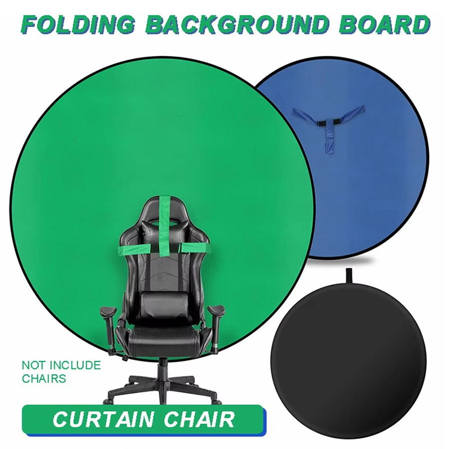 Green Screen Collapsible - Tela de Fondo Verde Azul de