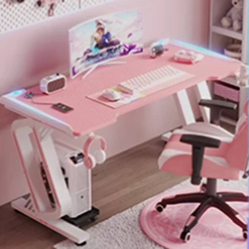 Rgb Gaming Chair - Silla de ordenador pequeña, escritorio RGB,