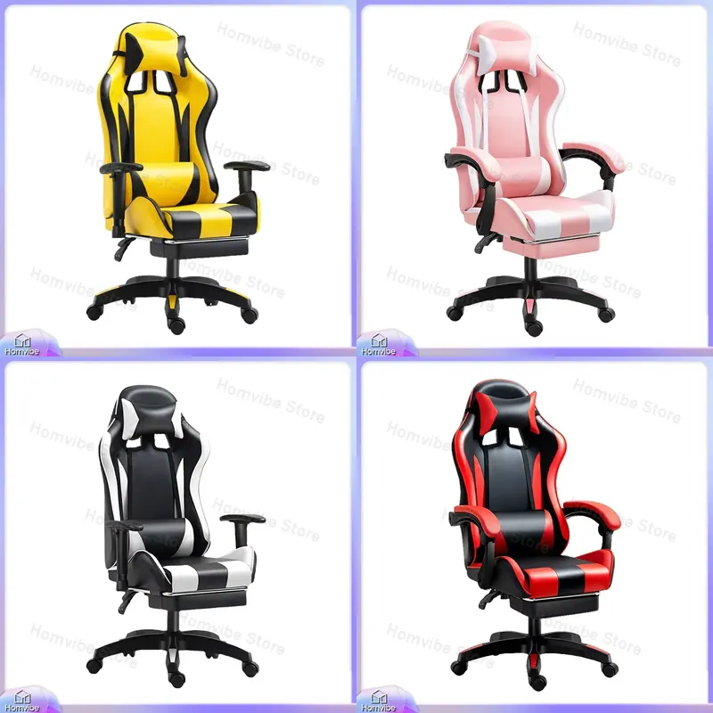 Esports Gaming - Silla de Juego Ergonómica con Soporte
