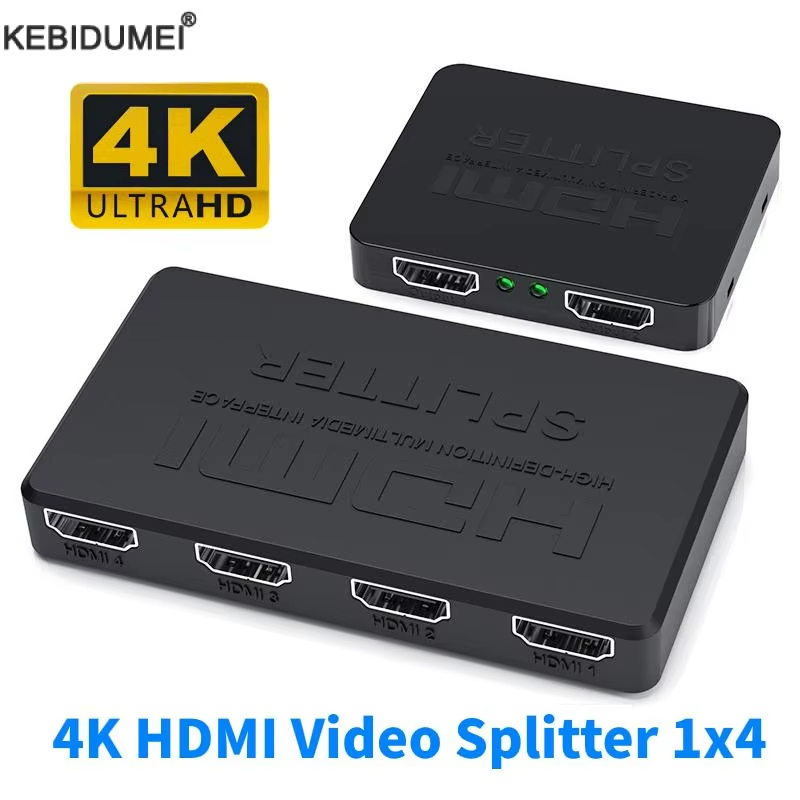 Esports Gaming Hub - Divisor HDMI 1 en 4 salidas,
