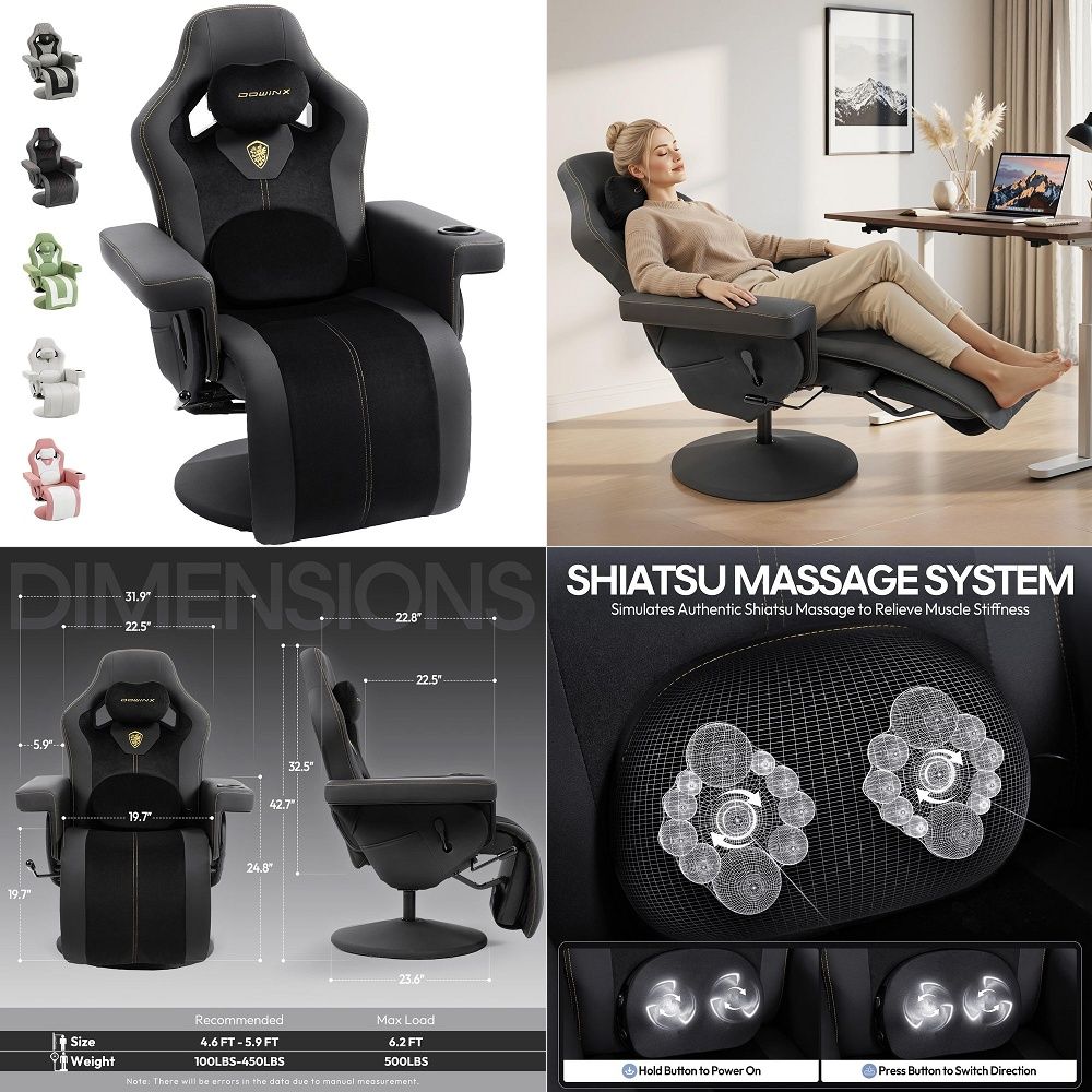 Gaming & Esports District - Silla de Juego M6 con Control