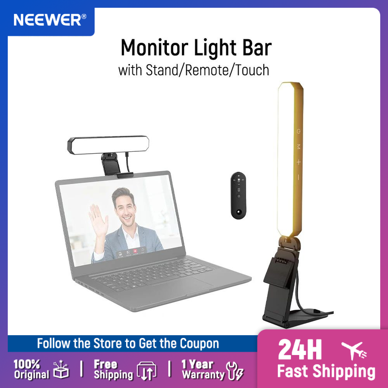 Webcam Ring Light - NEEWER Basics Barra de luz para