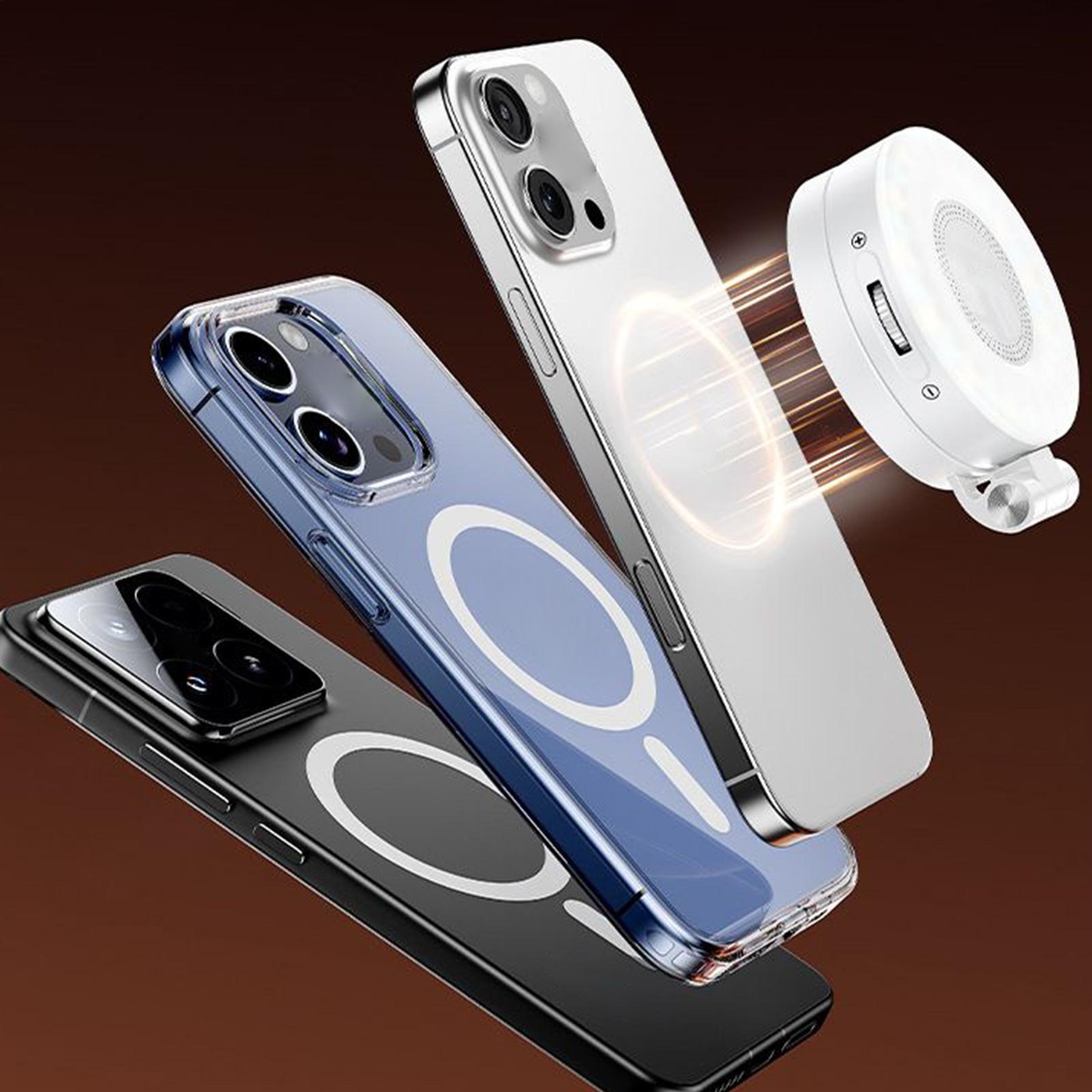 Webcam Ring Light - Luz portátil para Selfie con Clip,