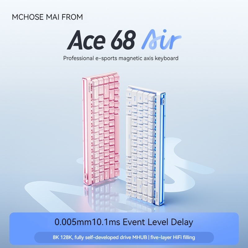 Esports Gaming - Teclado mecánico Mchose Ace68 Air de