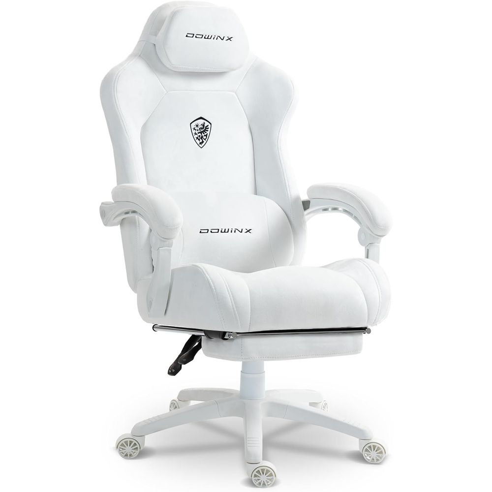 Gaming & Esports District - Silla ergonómica de gamuza para juegos