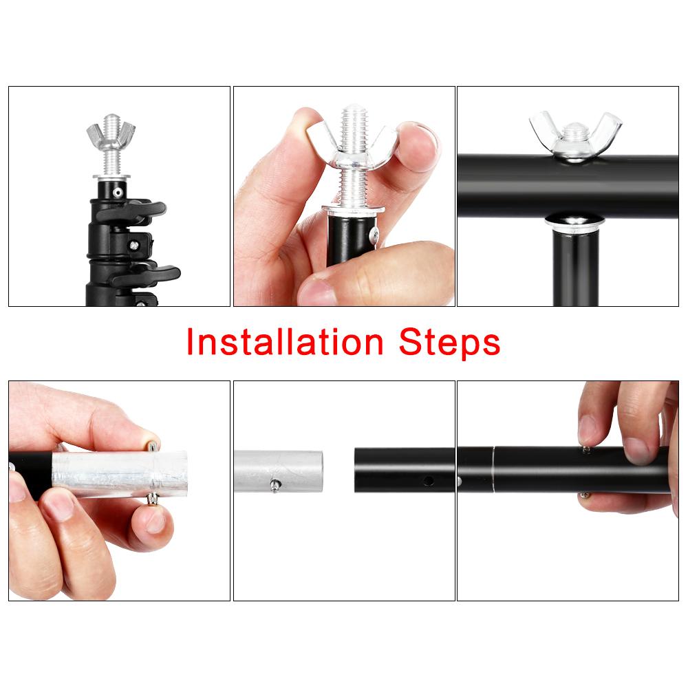 Soporte en Forma de T para Fot - Green Screen Collapsible reseña y precio
