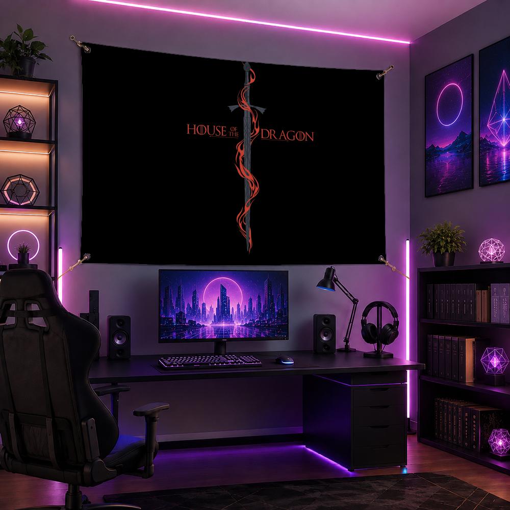 Banderas del famoso clan H-Hou - Esports Gaming Houses reseña y precio