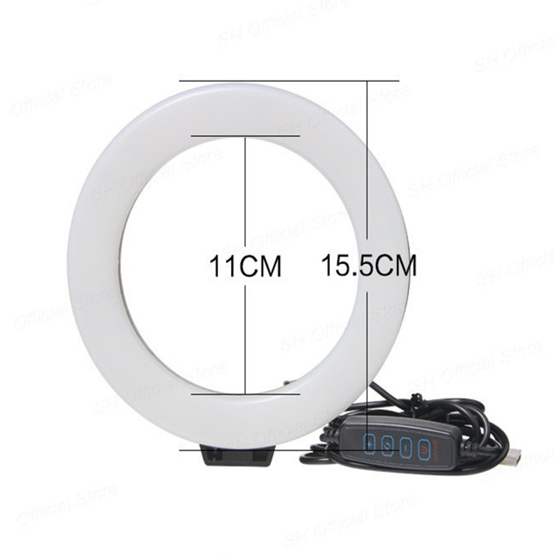 Anillo de luz de 6 pulgadas co - Webcam Ring Light reseña y precio