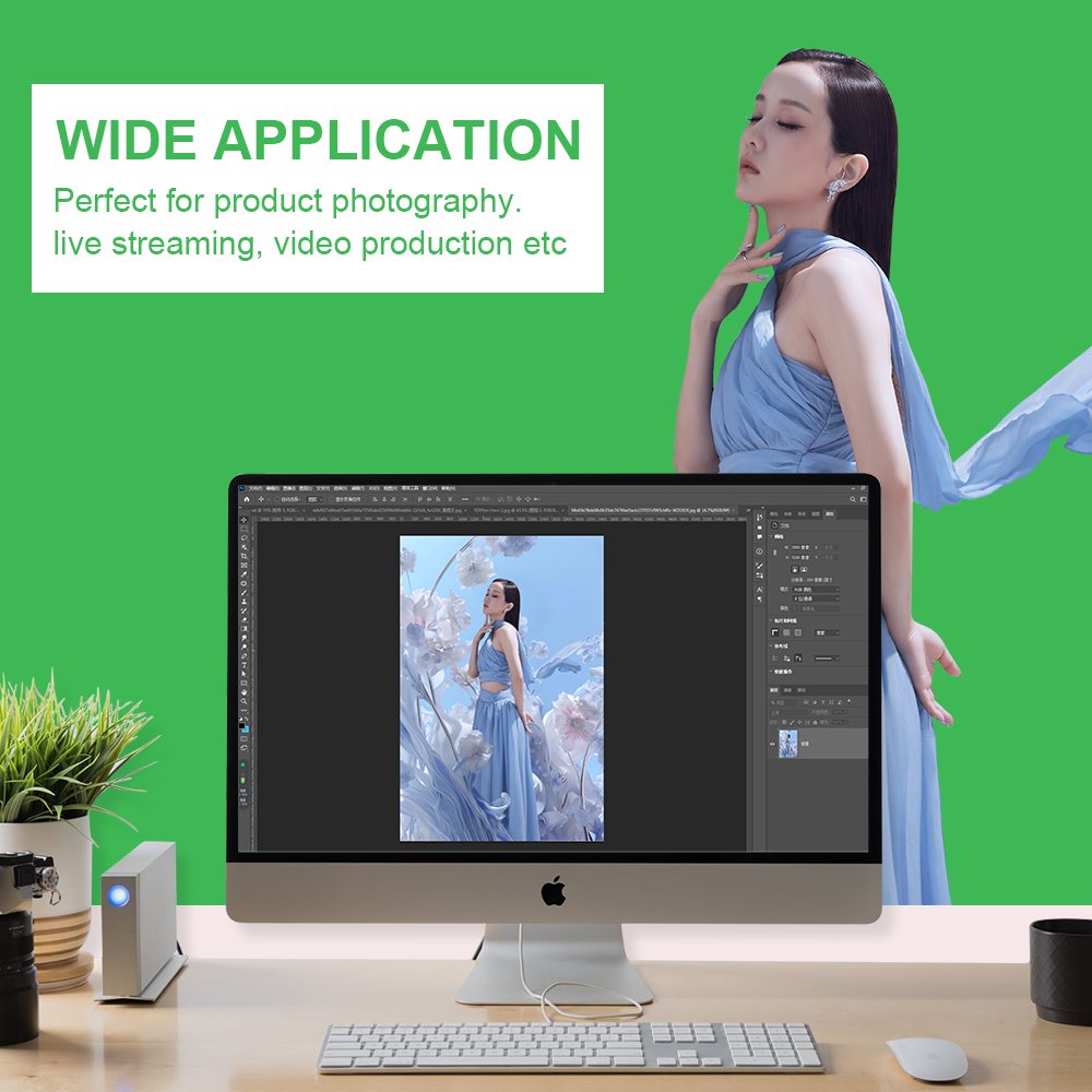 Fondo para fotografía telón de - Green Screen Collapsible reseña y precio
