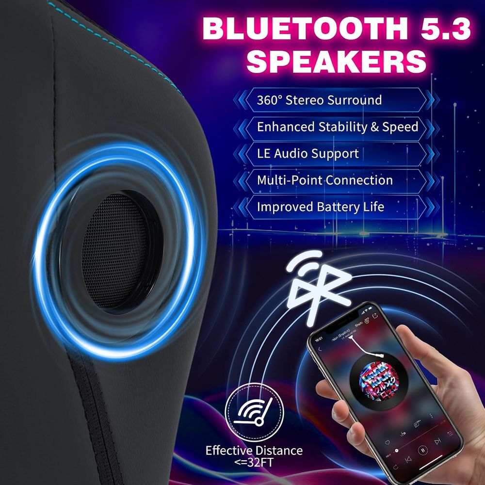 Silla Gamer con Luces LED, Alt - Rgb Gaming Chair reseña y precio