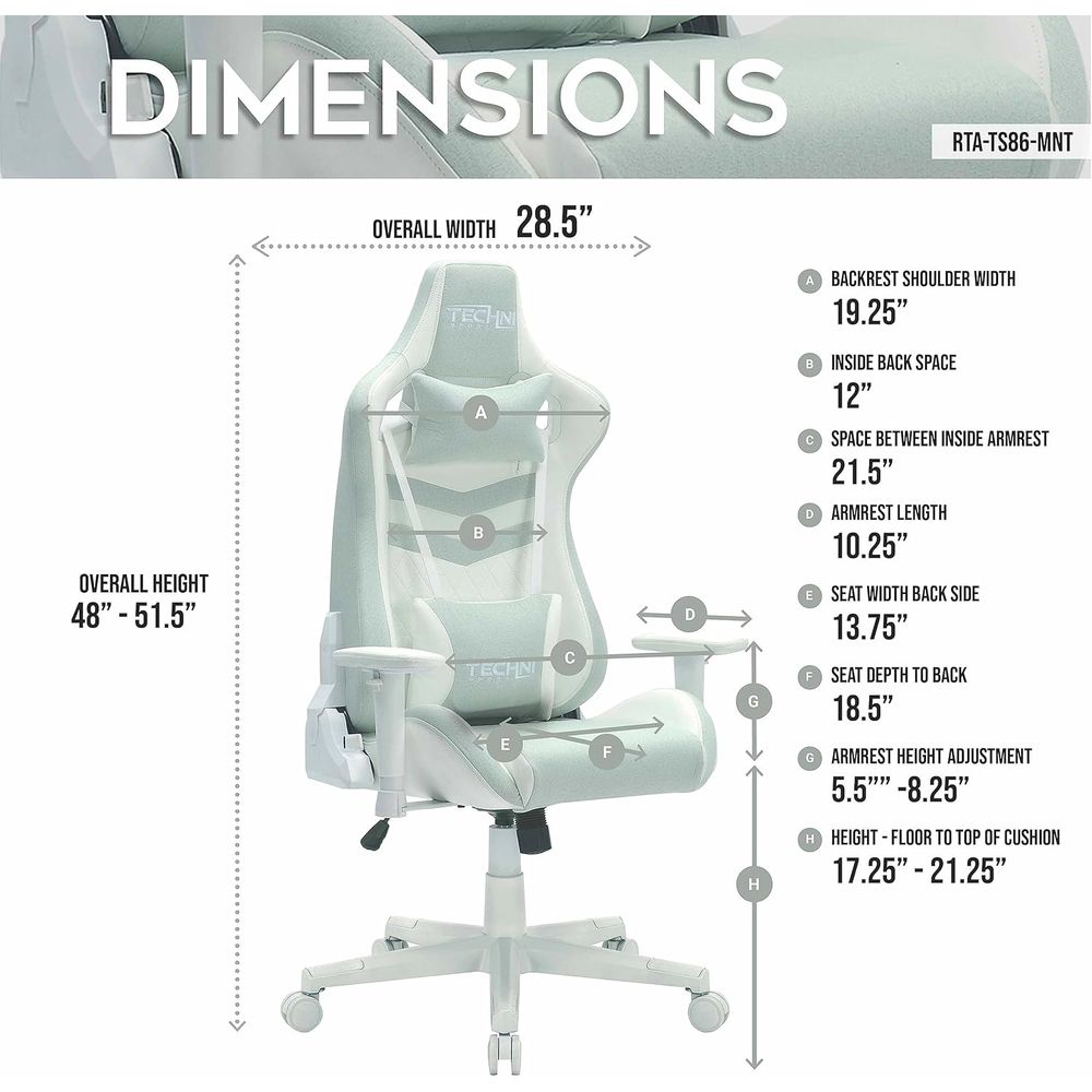 Silla de juego de tela multica - Gaming & Esports District reseña y precio