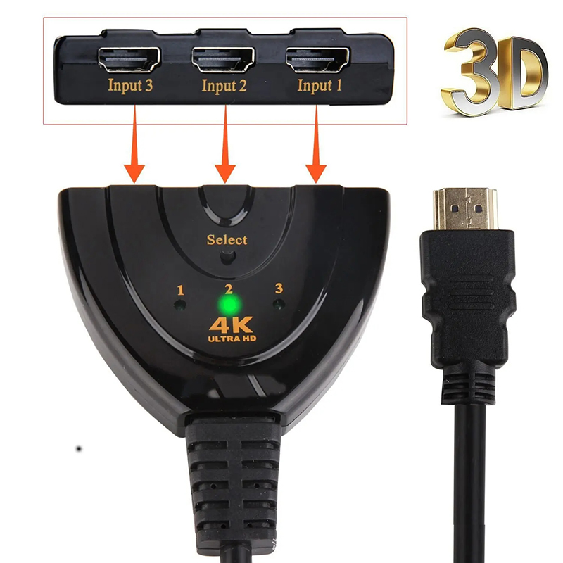 Conmutador compatible con HDMI - Esports Gaming Hub reseña y precio