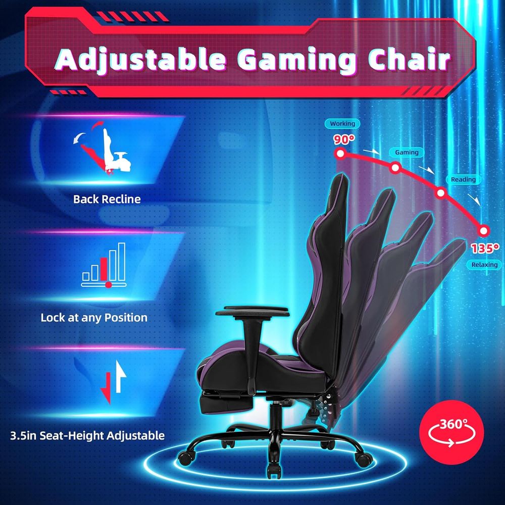 Silla de Juego Estilo Racing c - Gaming & Esports District reseña y precio