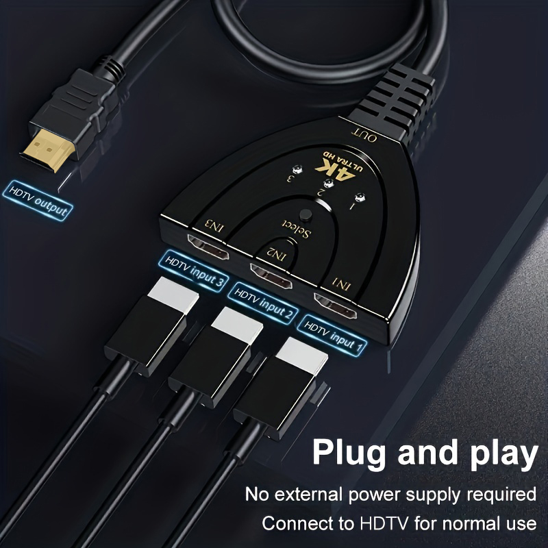 Conmutador compatible con HDTV - Esports Gaming Hub reseña y precio