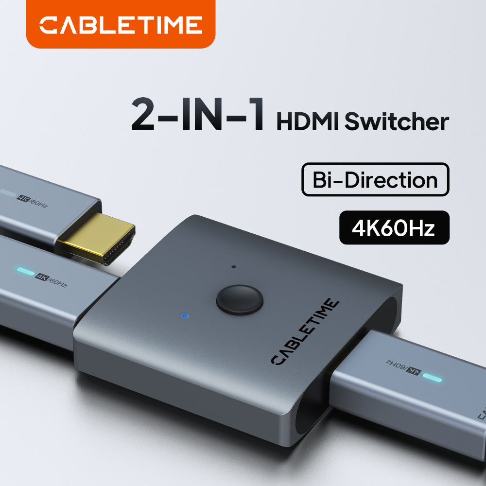 CABLETIME HDMI Switch Splitter - Esports Gaming Hub reseña y precio