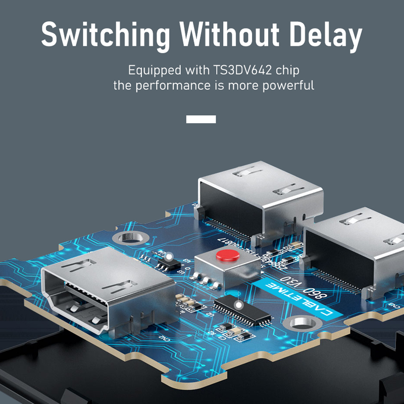 CABLETIME HDMI Switch Splitter - Esports Gaming Hub reseña y precio
