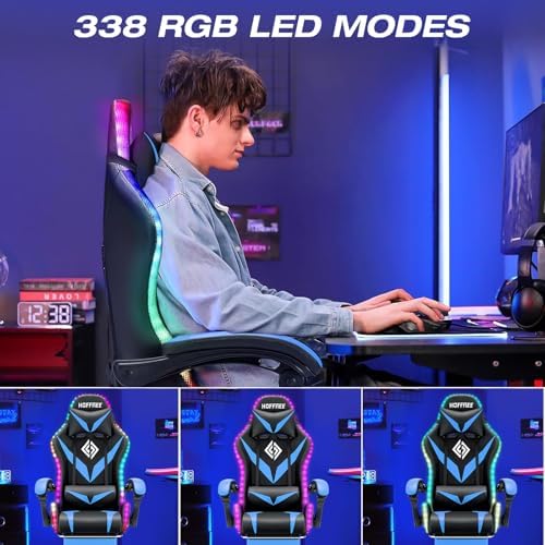 Silla Gaming RGB con Masaje y  - Rgb Gaming Chair reseña y precio