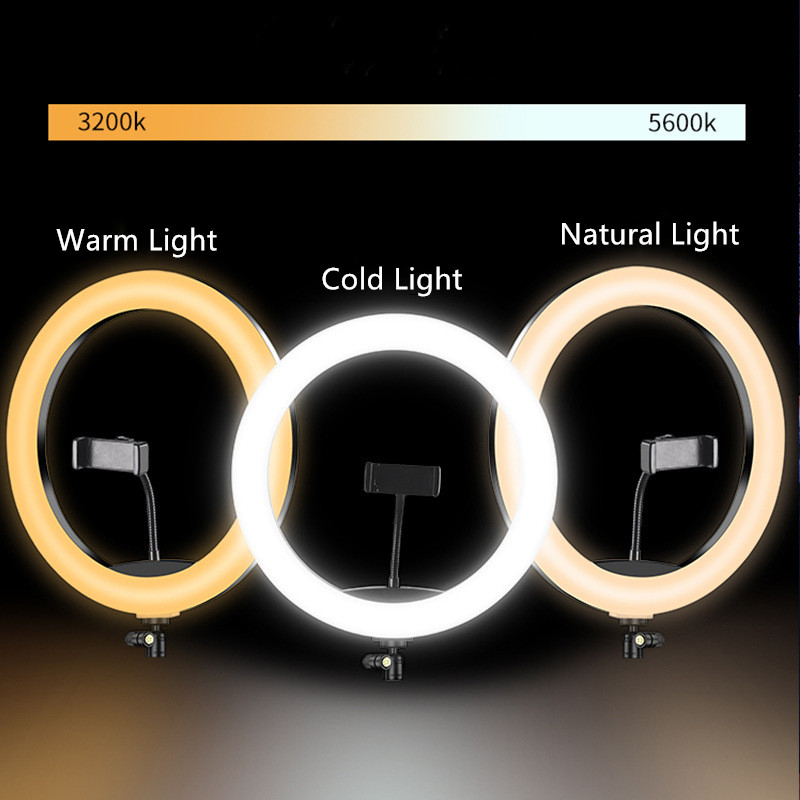 Mini lámpara LED de escritorio - Webcam Ring Light reseña y precio