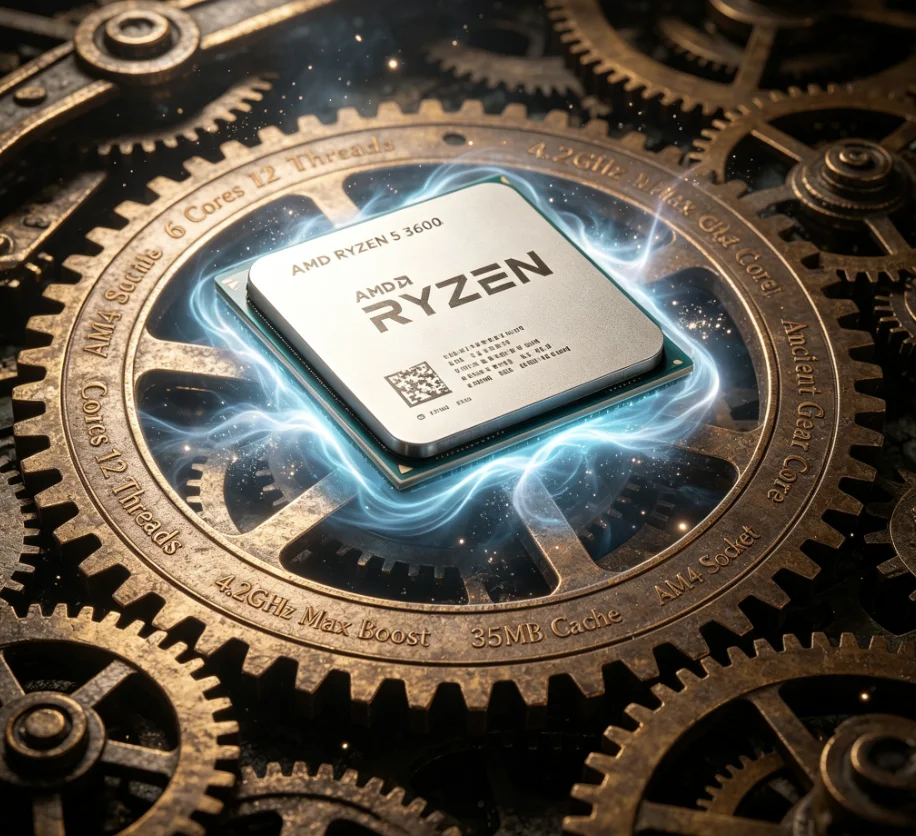 Procesador AMD R5 3600 de 7nm  - Esports Gaming Pc Build reseña y precio