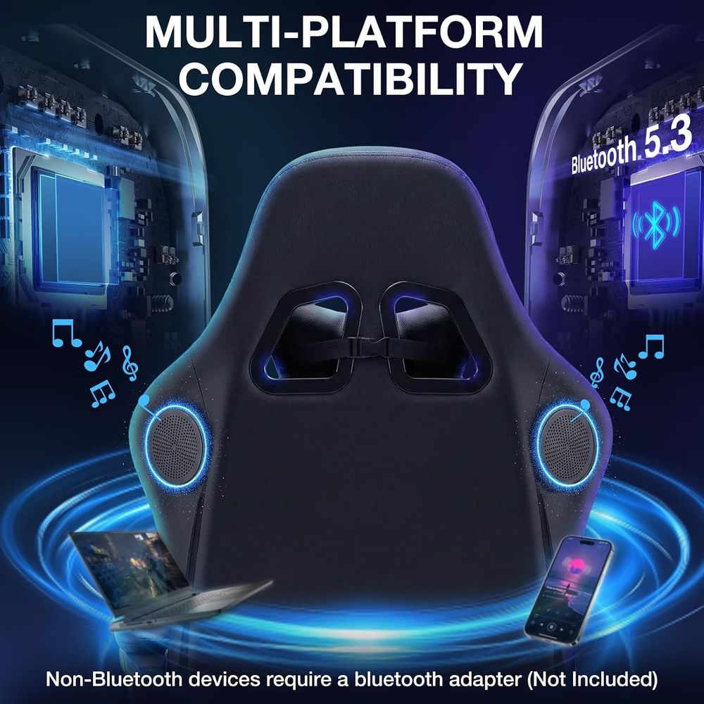 Silla Gaming RGB con Altavoces - Rgb Gaming Chair reseña y precio