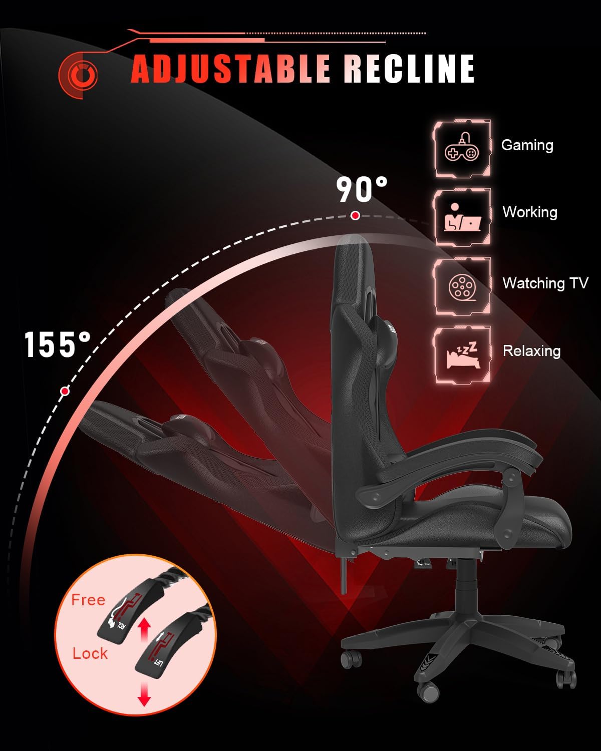 Silla Gaming con Luces LED RGB - Rgb Gaming Chair reseña y precio