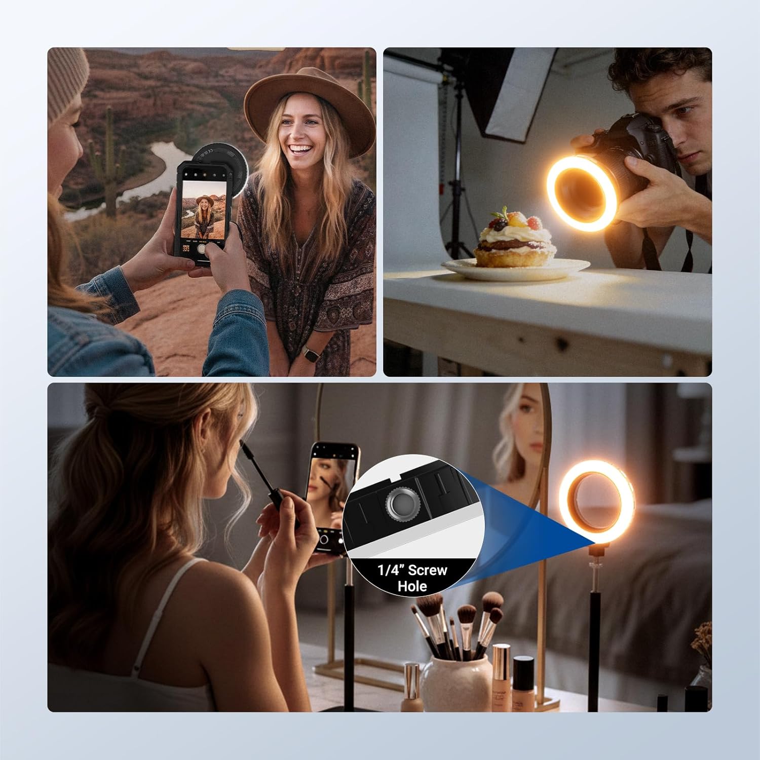 Anillo de Luz LED NEEWER Basic - Webcam Ring Light reseña y precio
