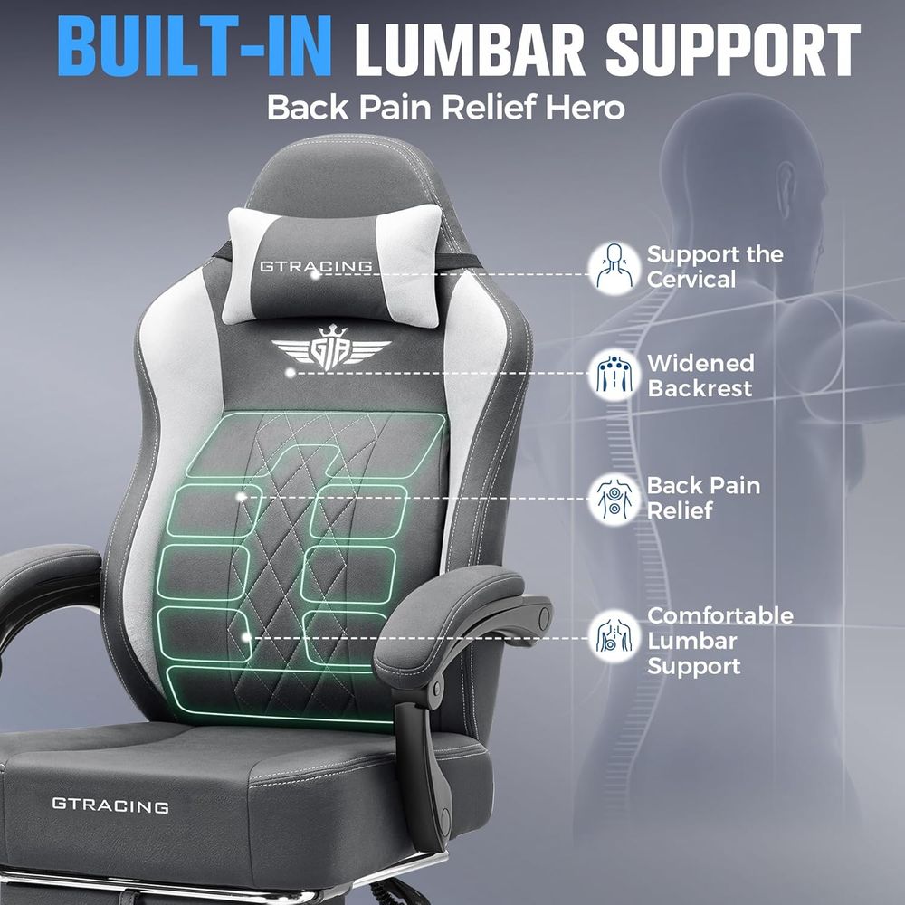 Silla de Juego Ergonómica de R - Gaming & Esports District reseña y precio