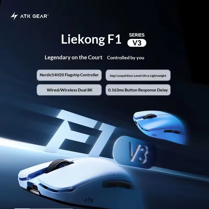 Ratón Inalámbrico Tri-Mode ATK - Esports Gaming reseña y precio