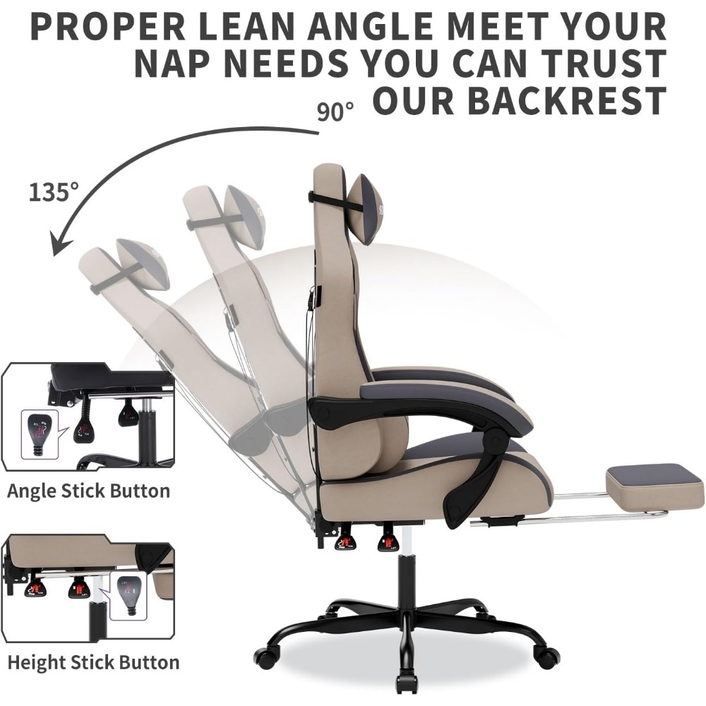Silla de Juego Ergonómica con  - Gaming & Esports District reseña y precio