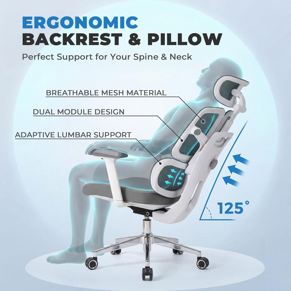 Silla de Oficina Ergonómica de - Gaming & Esports District reseña y precio