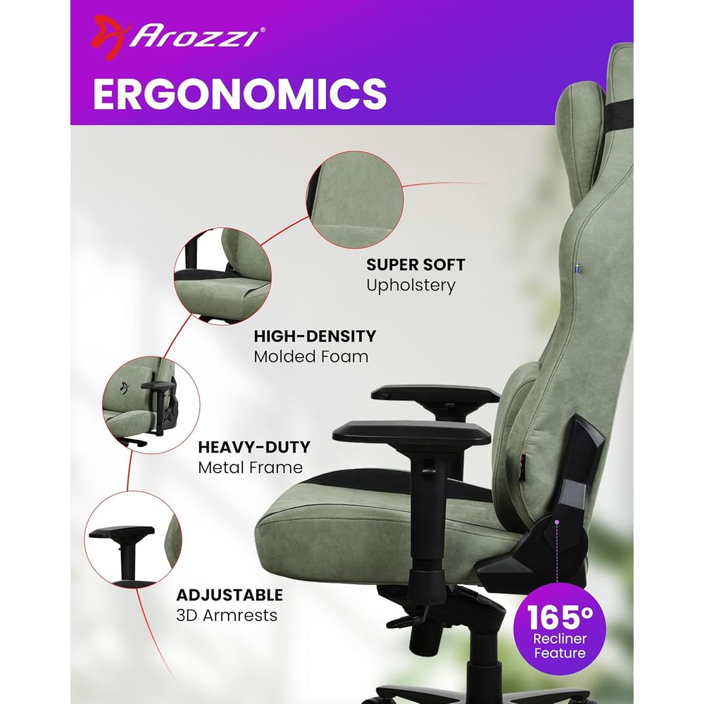 Silla de Juego Ergonómica Gran - Gaming & Esports District reseña y precio