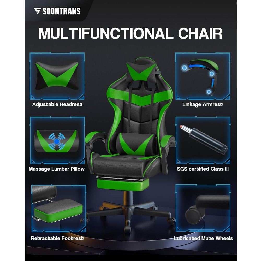 Silla de Juego Ergonómica con  - Gaming & Esports District reseña y precio
