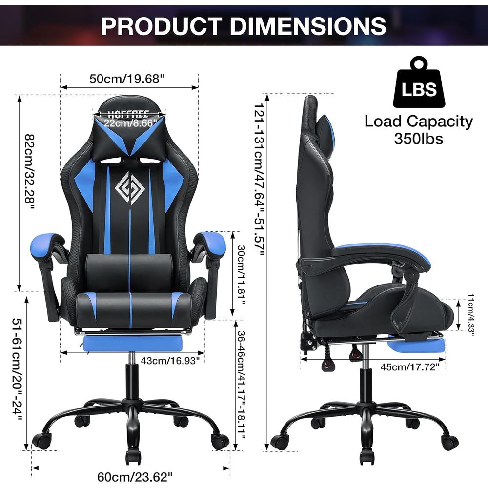 Silla de Juego LED con Luces R - Rgb Gaming Chair reseña y precio