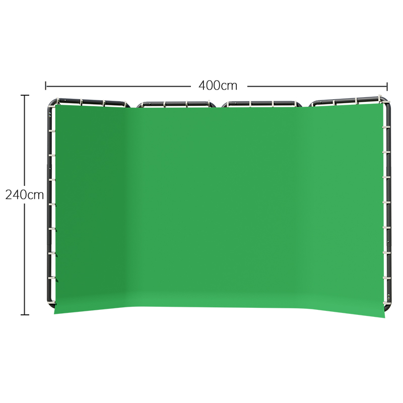Soporte de fondo SH 240x400cm  - Green Screen Collapsible reseña y precio