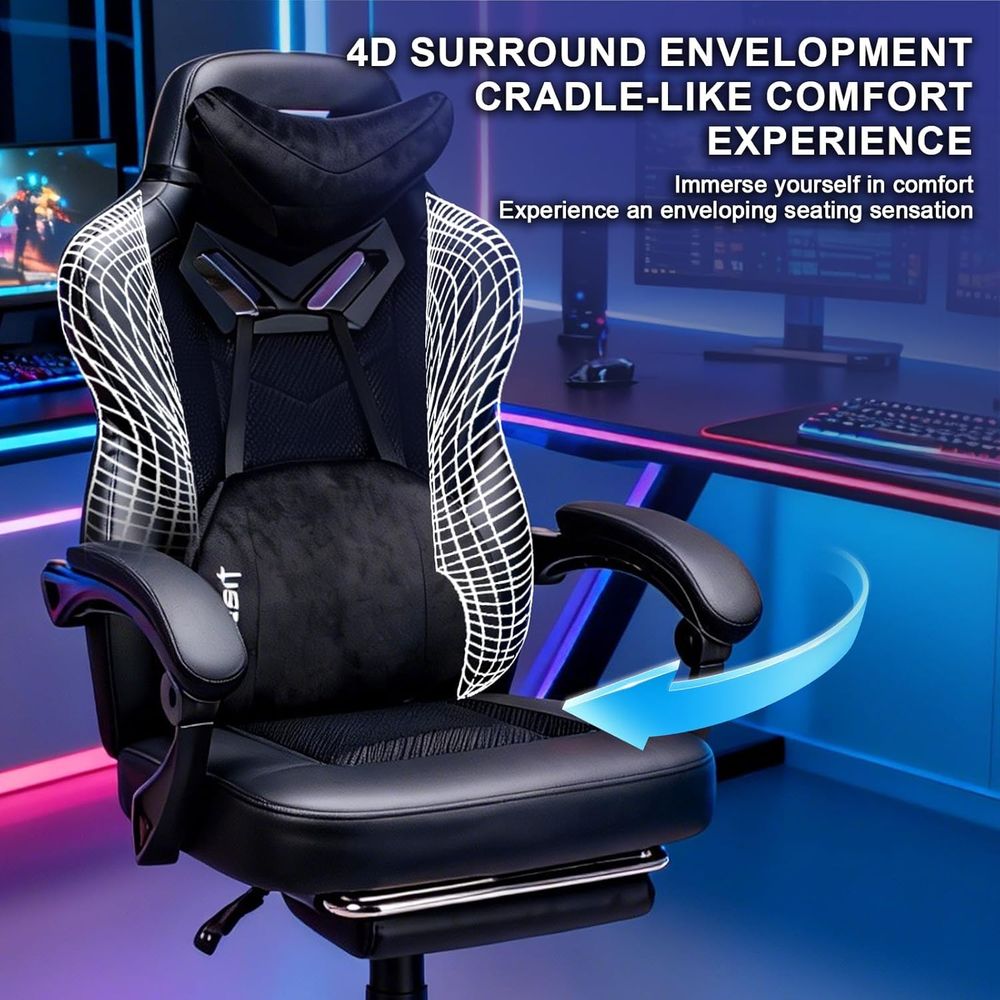 Silla de Oficina Ergonómica Re - Gaming & Esports District reseña y precio