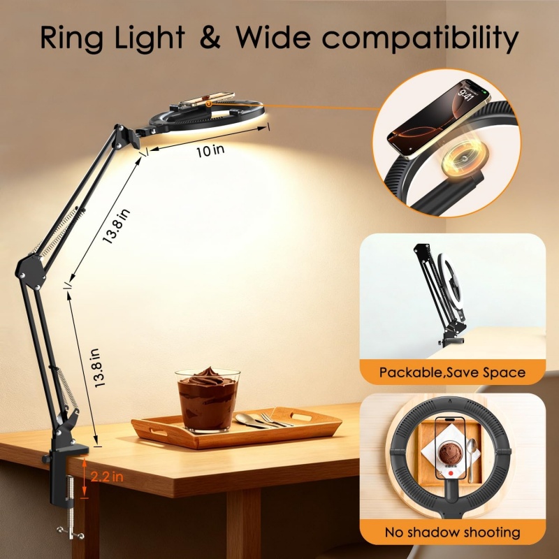 Soporte Magnético para Teléfon - Webcam Ring Light reseña y precio