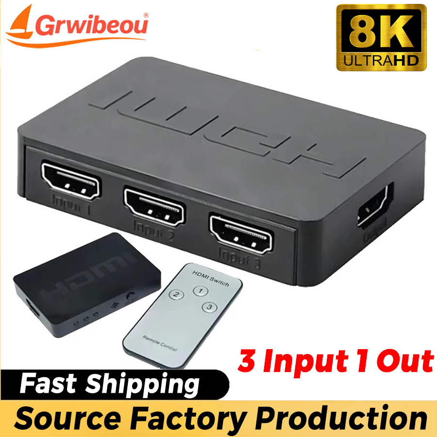 Conmutador compatible con HDMI - Esports Gaming Hub reseña y precio