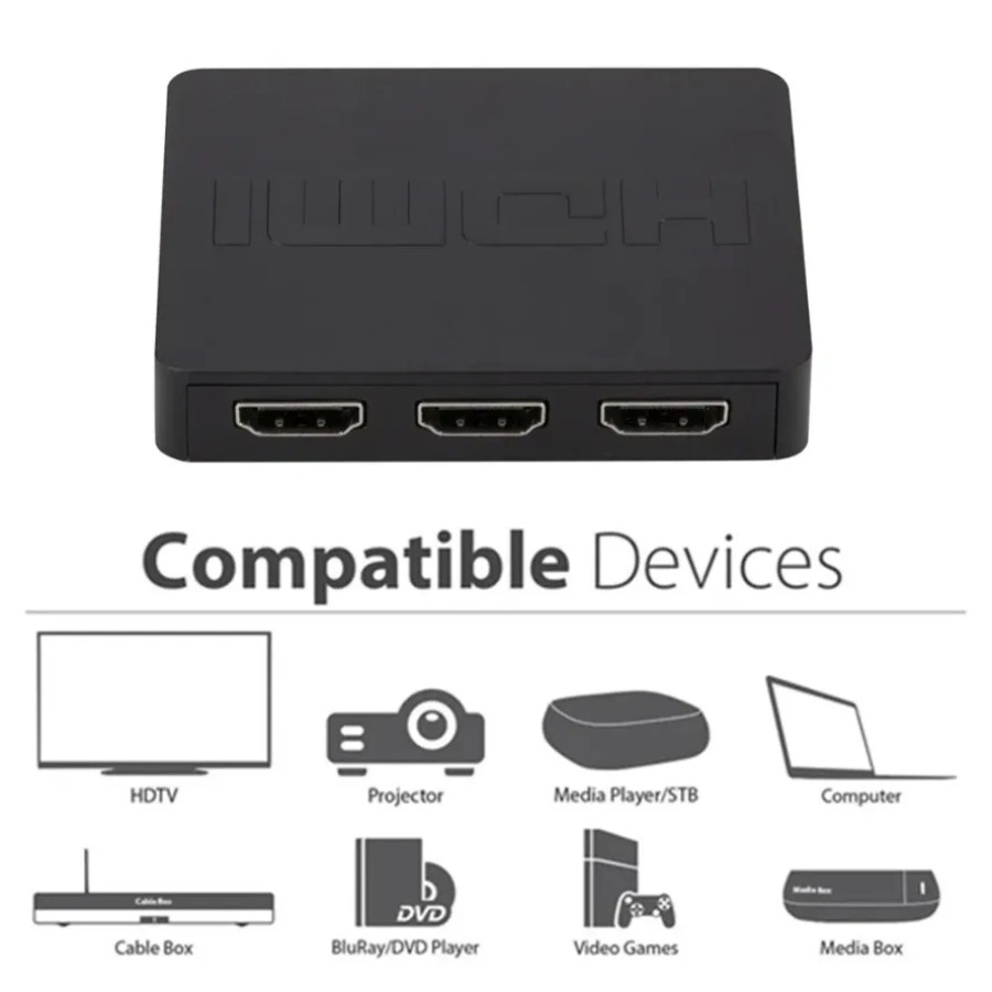 Conmutador compatible con HDMI - Esports Gaming Hub reseña y precio