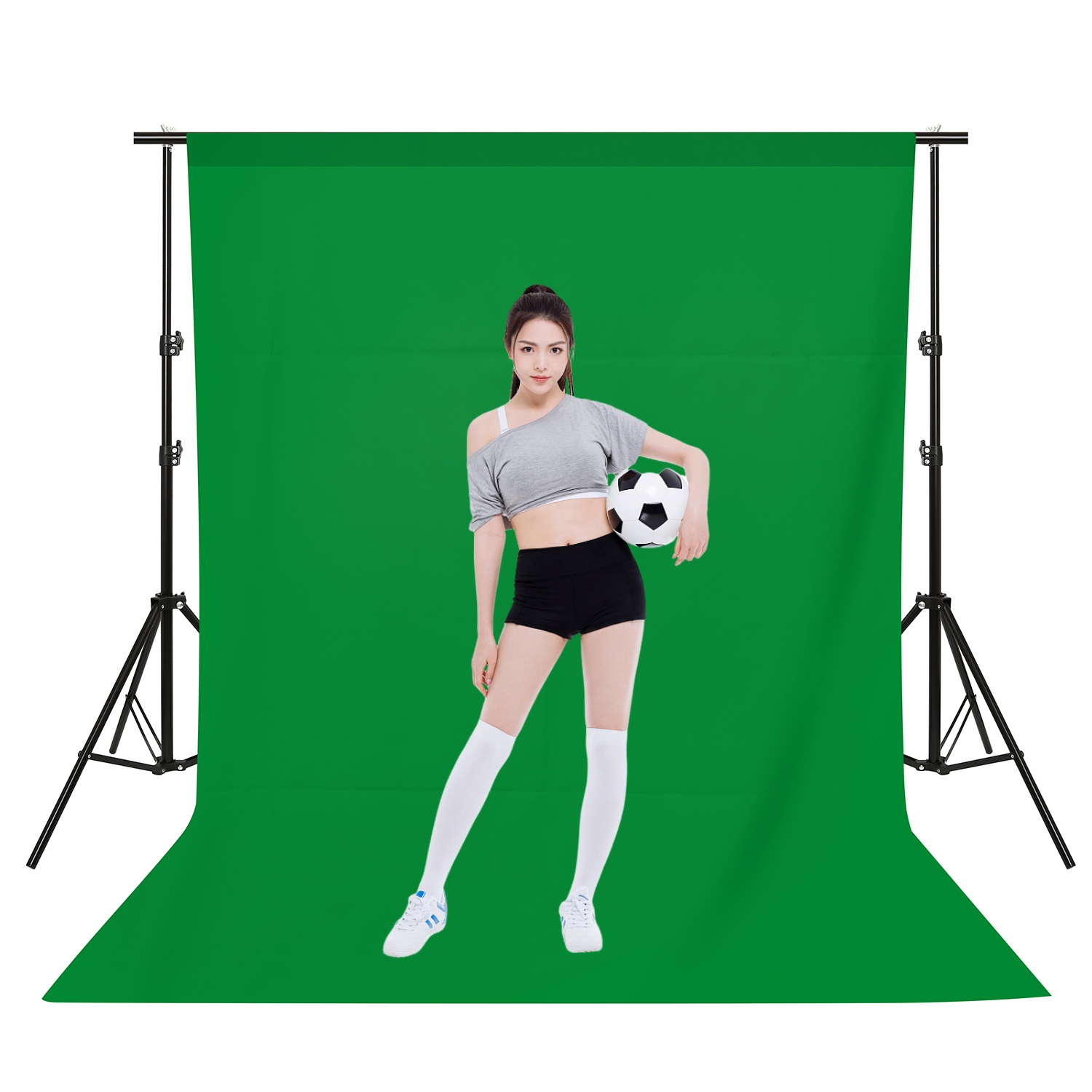 Fondo de fotografía, tela de f - Green Screen Collapsible reseña y precio