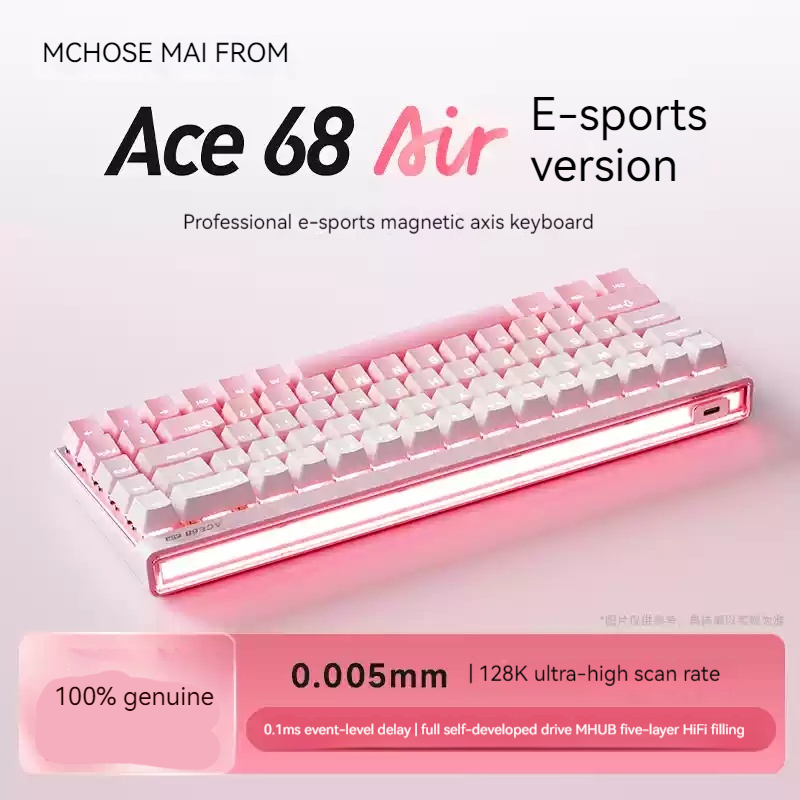 Teclado mecánico Mchose Ace68  - Esports Gaming reseña y precio