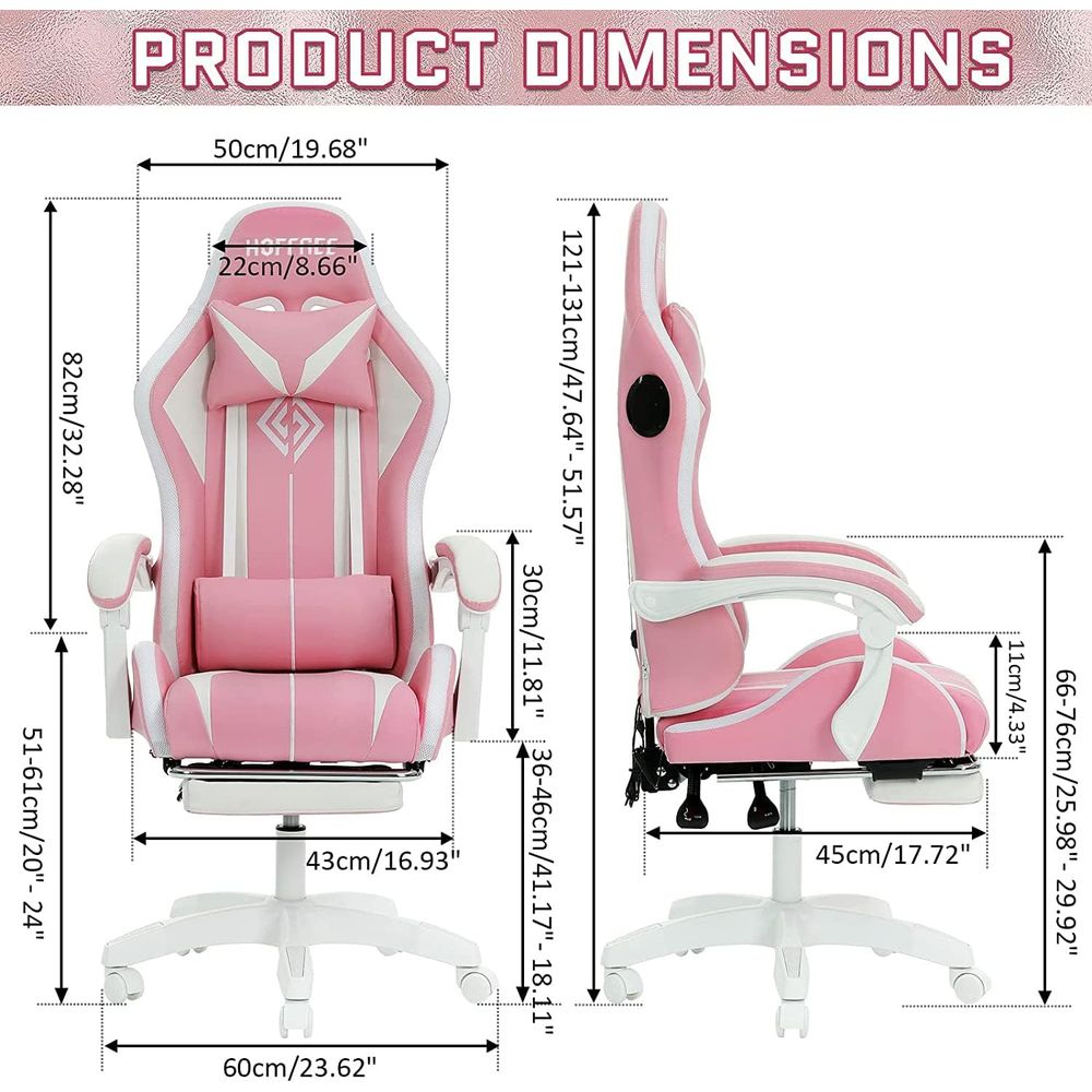 Silla de Juego Ergonómica con  - Rgb Gaming Chair reseña y precio