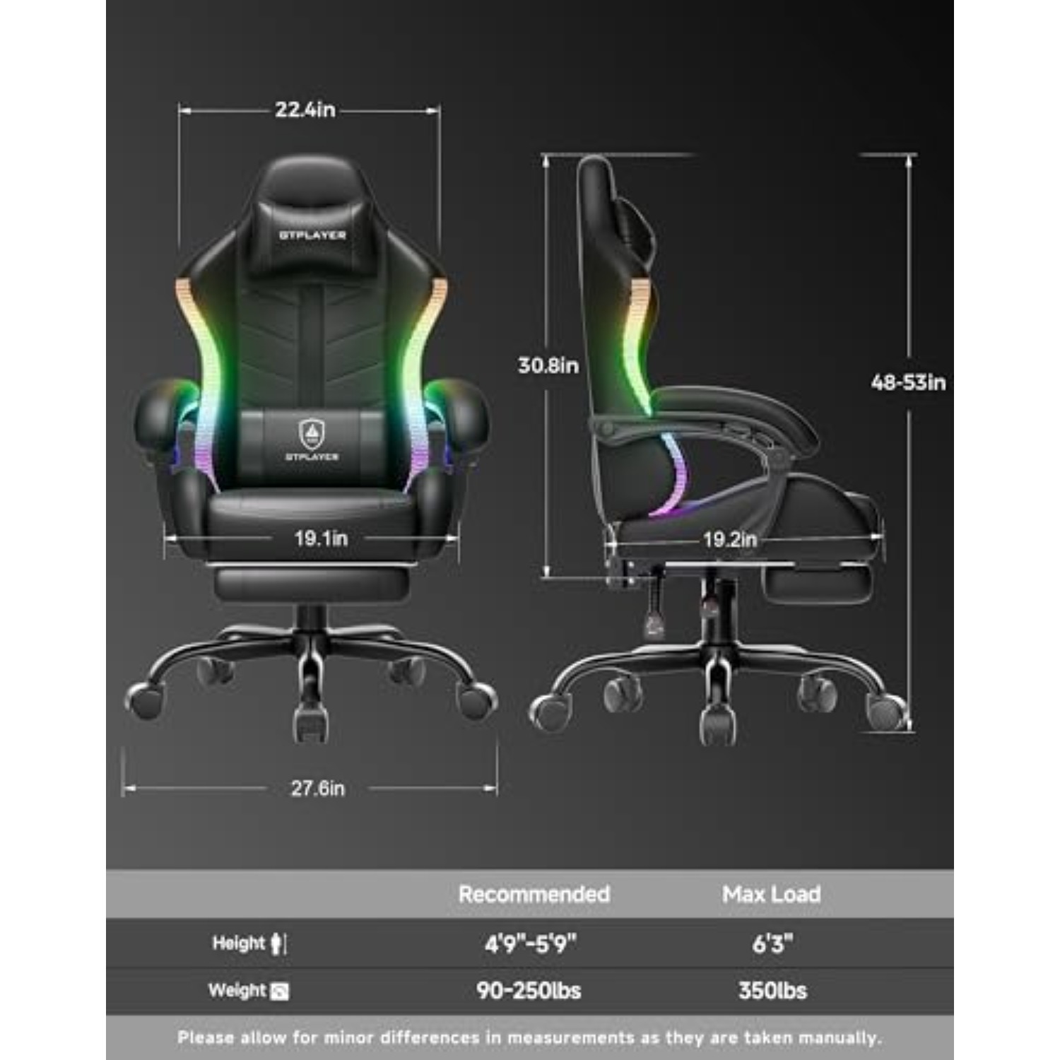 Silla Gaming, Silla para Juego - Rgb Gaming Chair reseña y precio